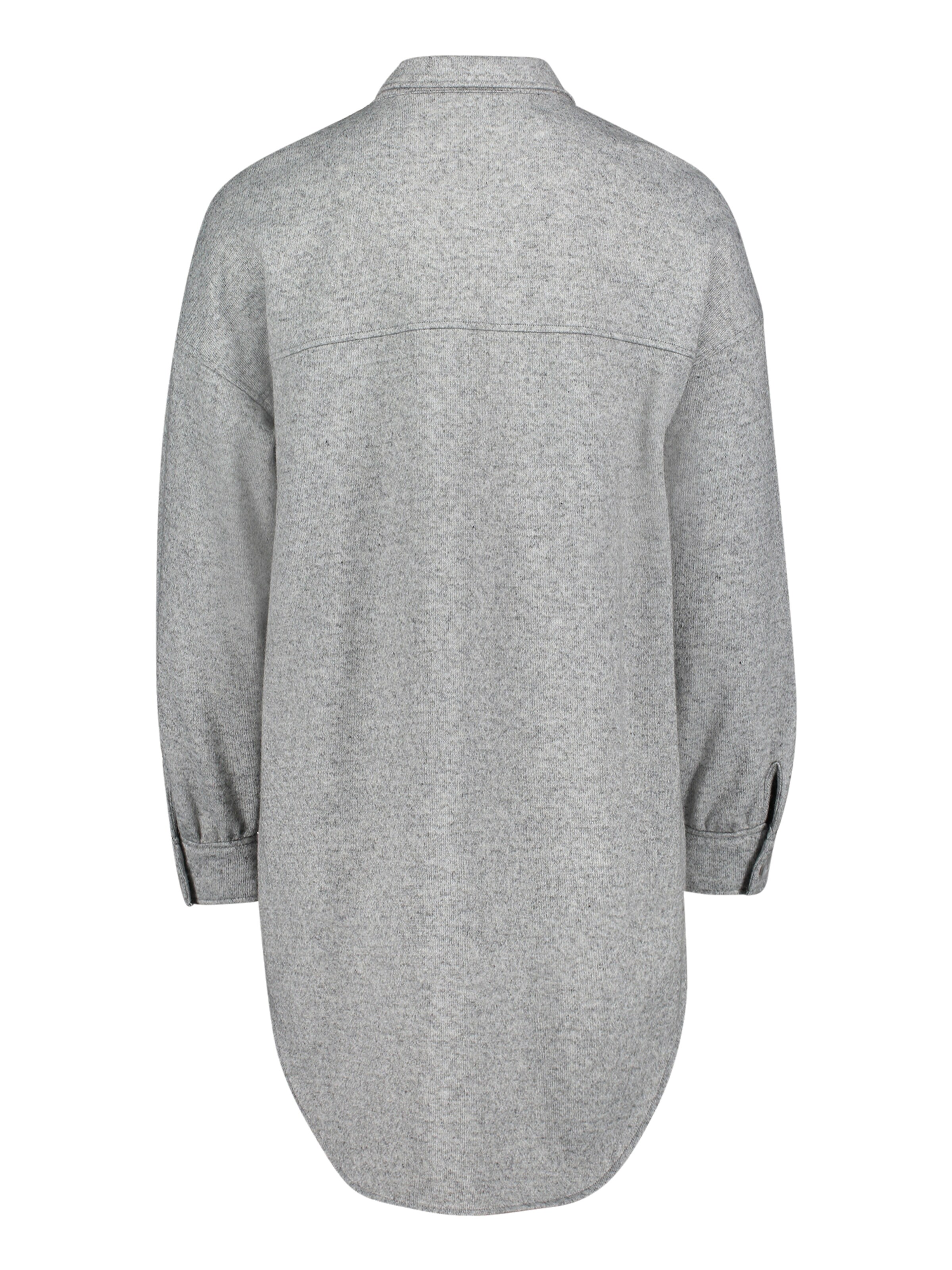Frauen Jacken Betty & Co Overshirt mit Bindegürtel in Graumeliert - HC47637 Frauen Jacken Betty & Co Overshirt mit Bindegürtel in Graumeliert - HC47637
