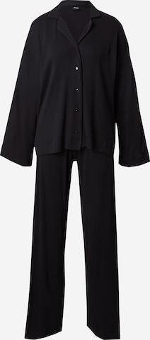 BOSS Pyjama in Schwarz: predná strana