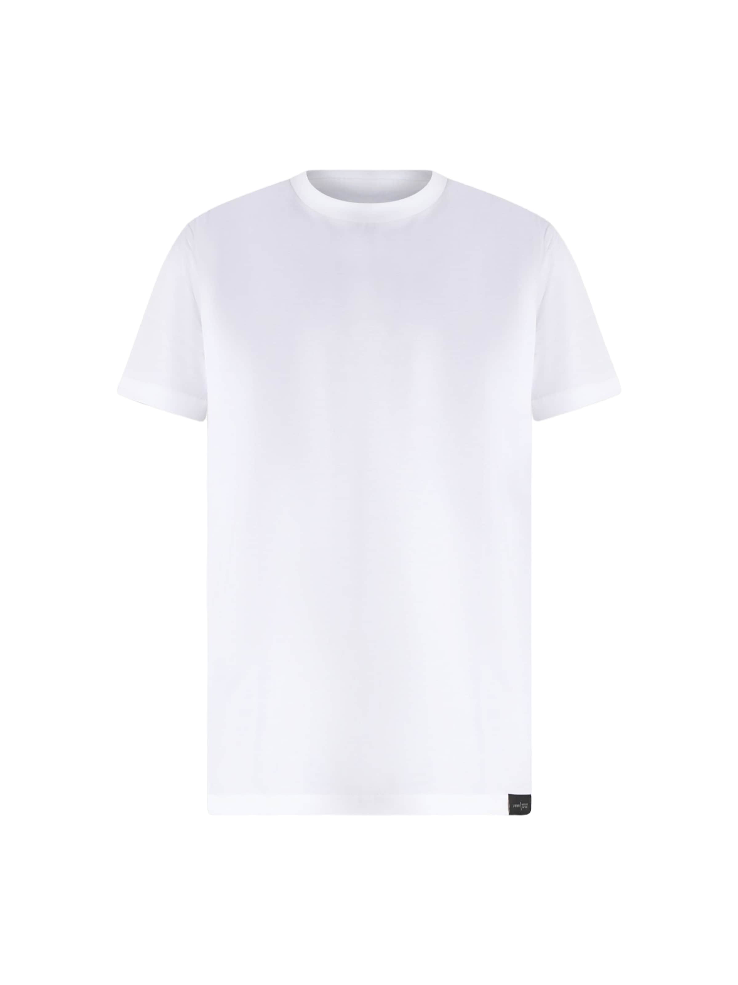 T-Shirt LOW BRAND en blanc : devant