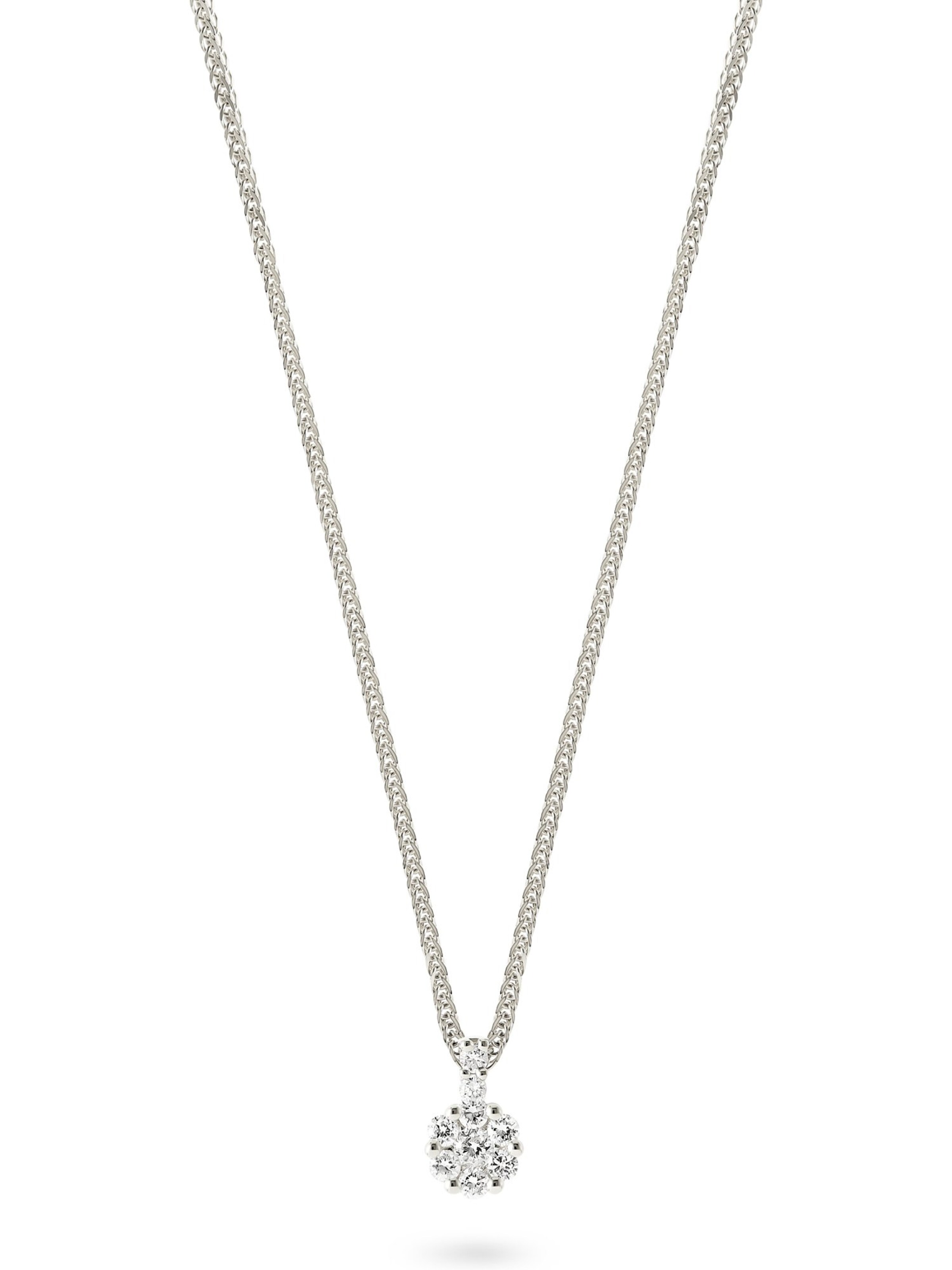 CHRIST Necklace in Silver / White, Item view