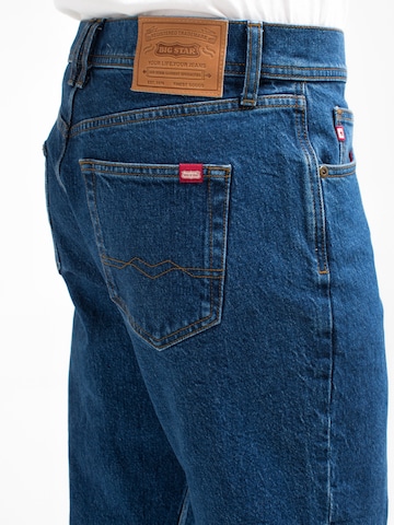 BIG STAR Tapered Jeans 'AUTHENTIC' in Blauw