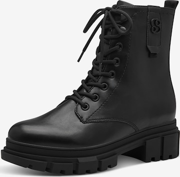 Bottines à lacets s.Oliver en noir : devant