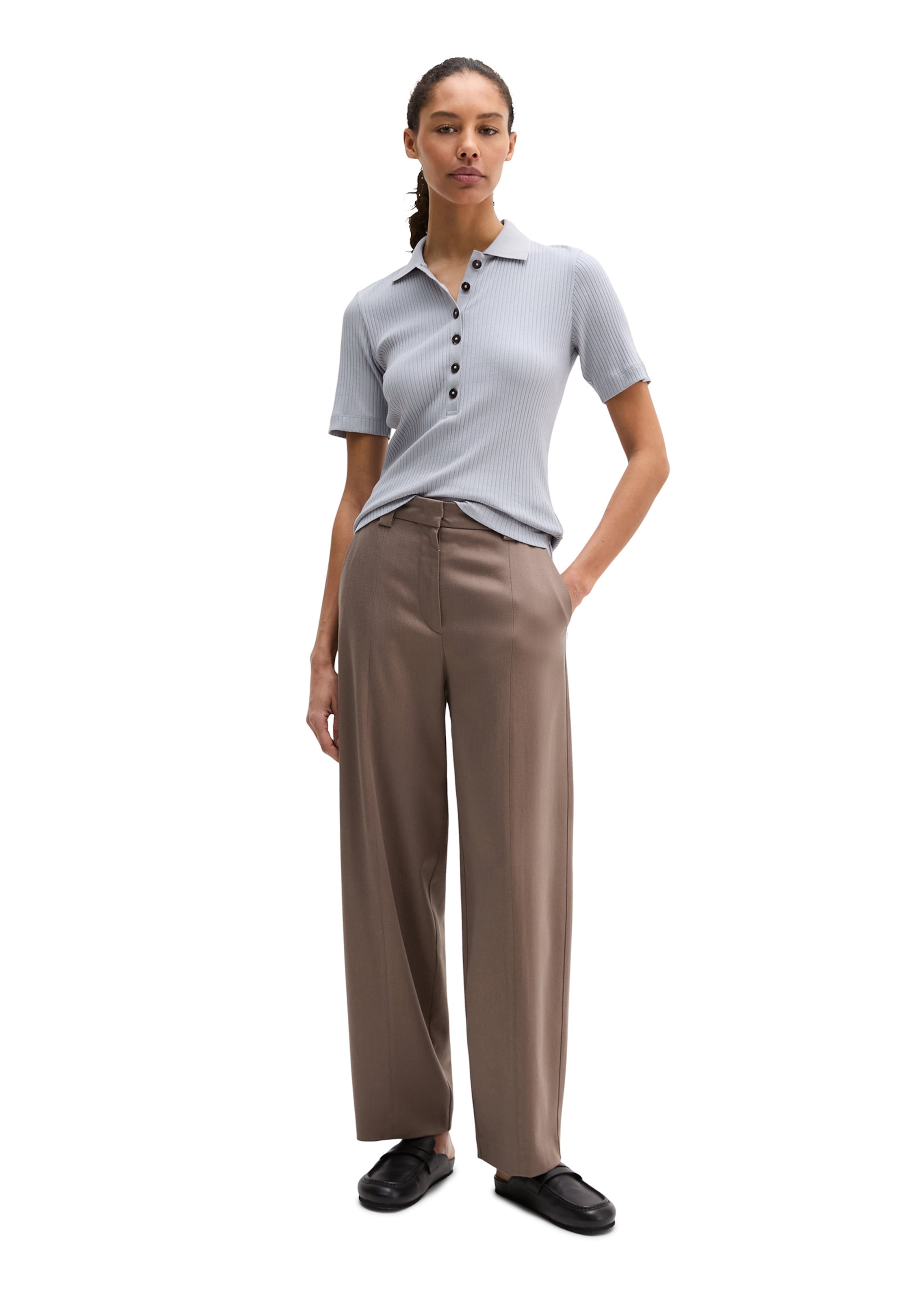 Marc O'Polo Poloshirt in Grau