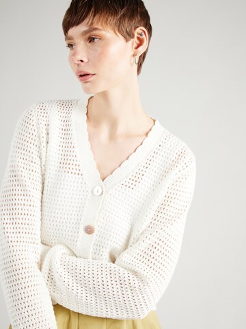 NÜMPH Knit cardigan 'FANTIA' in White