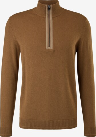 s.Oliver Sweater in Brown: front