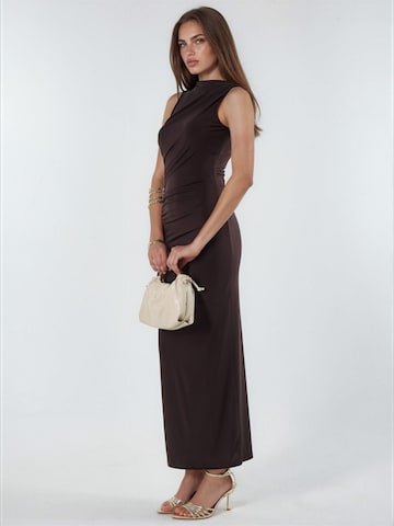 Robe 'Midi' Hiccup en marron
