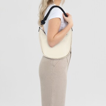 Borsa a spalla 'Alanis' di TOM TAILOR in bianco