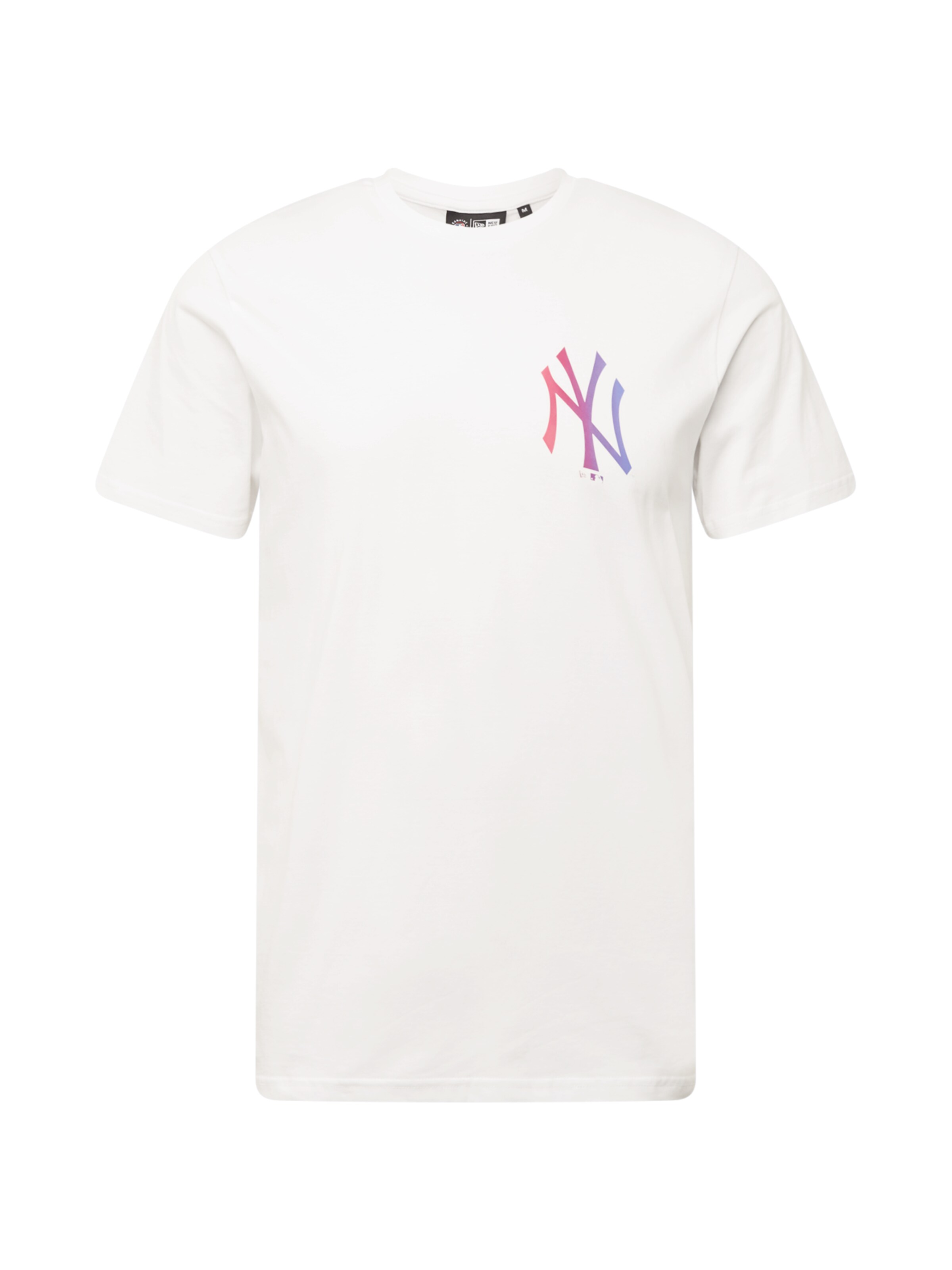 T-Shirt 'New York Yankees' NEW ERA en blanc : devant