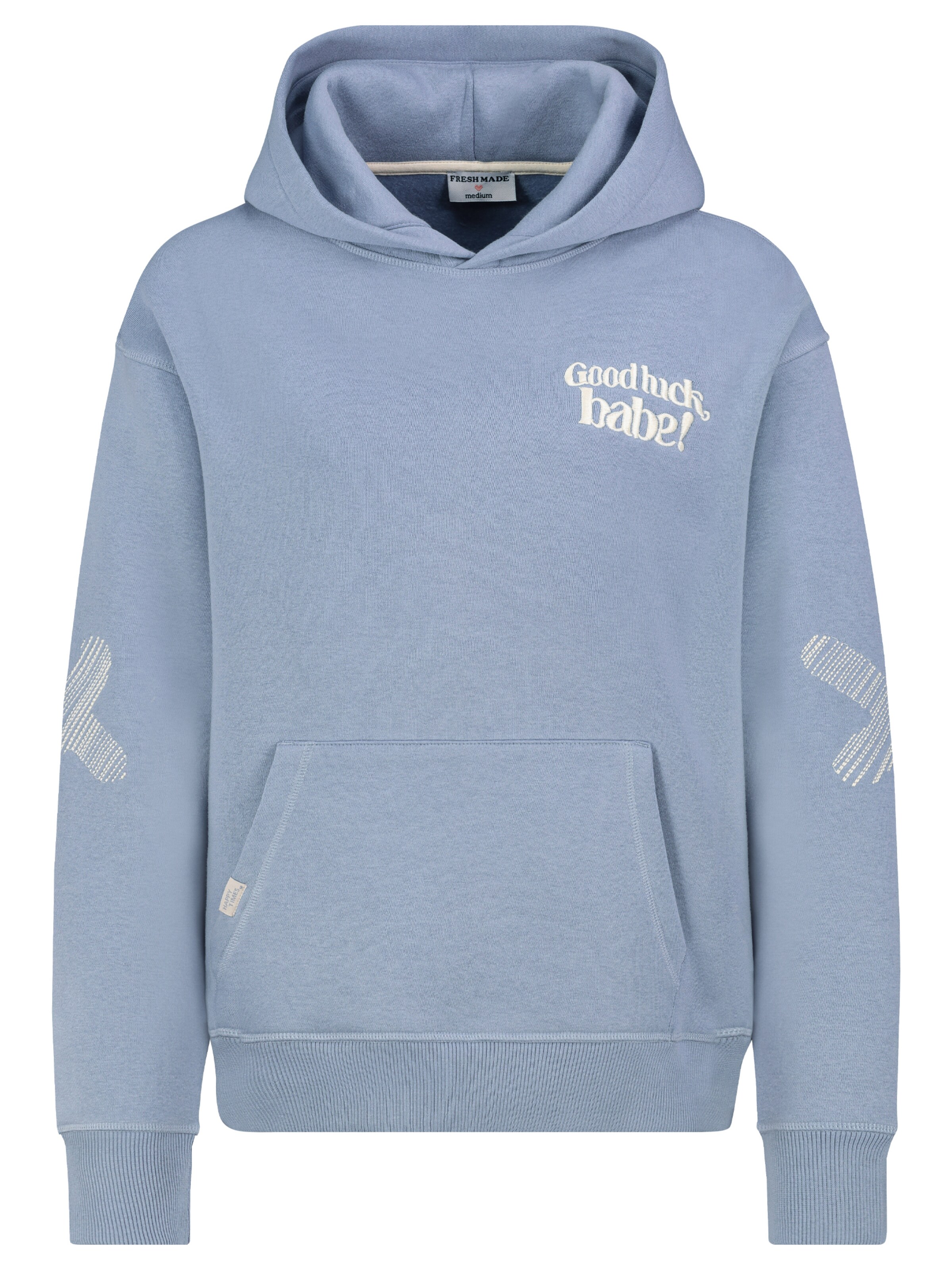 Sublevel Sweatshirt in Blau: Vorderseite