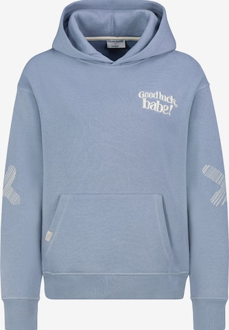 Sublevel Sweatshirt in Blauw: voorkant