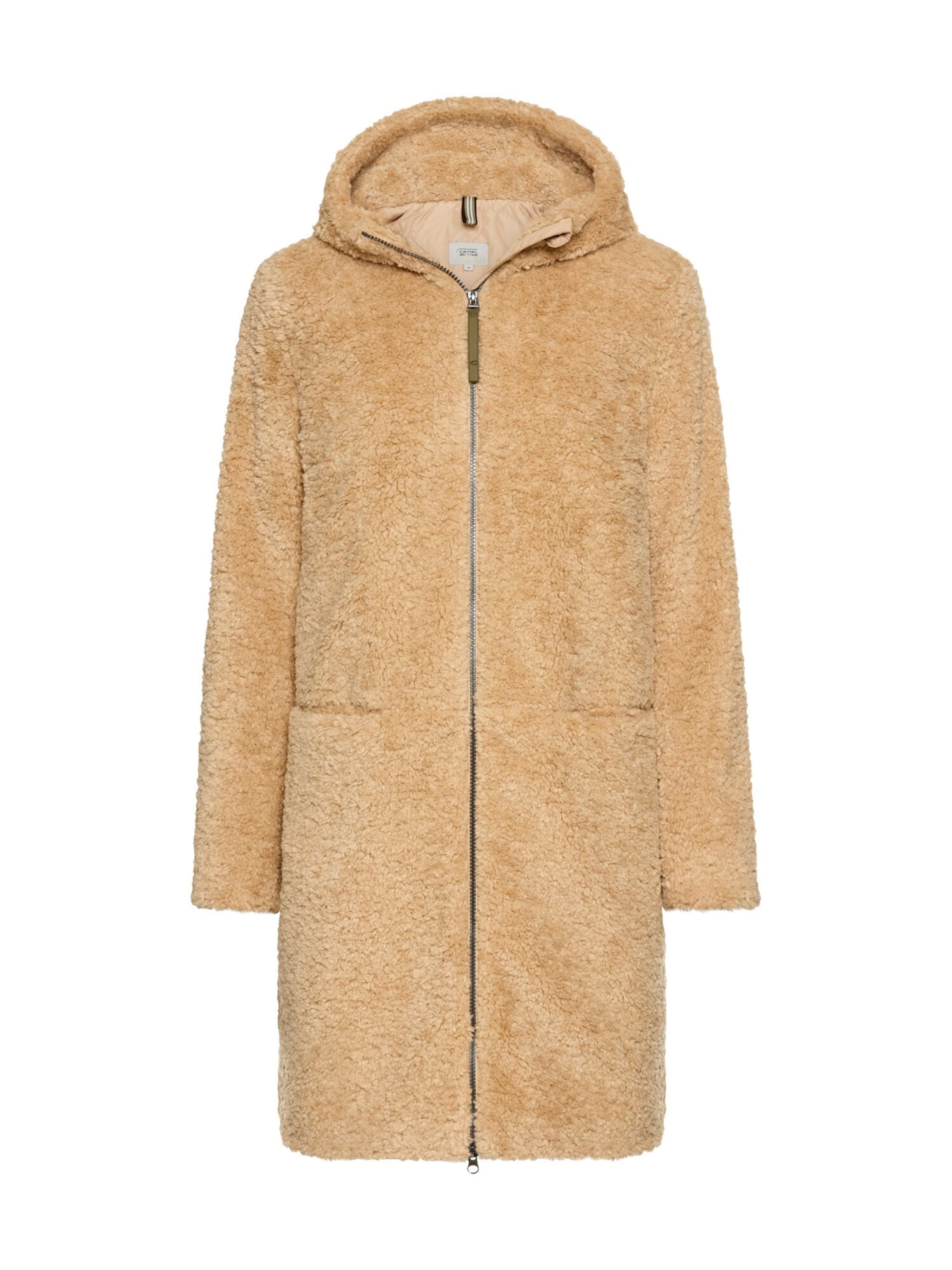 CAMEL ACTIVE Between-Seasons Coat in Beige: front