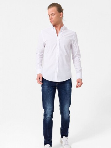 Regular fit Cămașă de la By Diess Collection pe alb