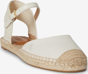 Lauren Ralph Lauren Espadrillo 'ROBBY' värissä valkoinen: etupuoli