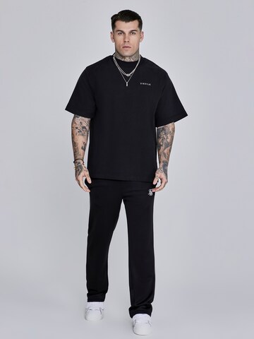 SikSilk Regular Sports trousers 'Essentials' in Black