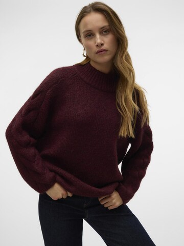 Pull-over 'VMZen' VERO MODA en rouge