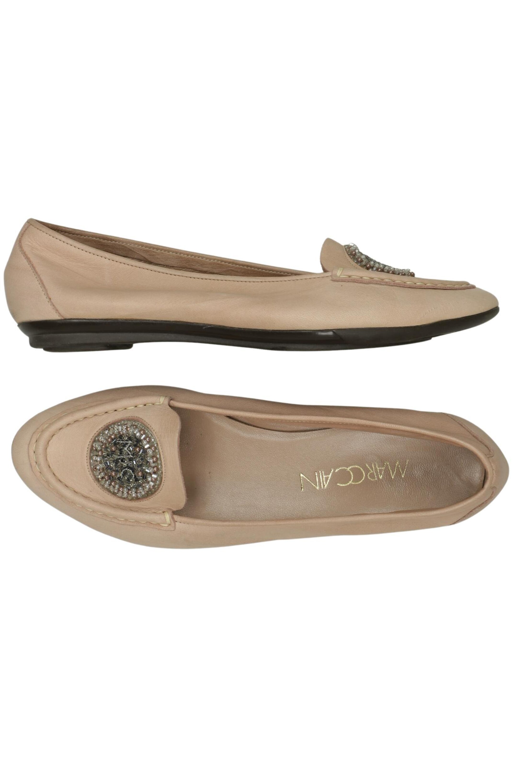 Marc Cain Ballerina 39 in Beige: Vorderseite