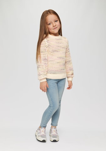 s.Oliver Sweater in Beige