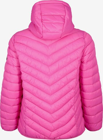 Zizzi Between-Season Jacket 'CASALLY' in Pink