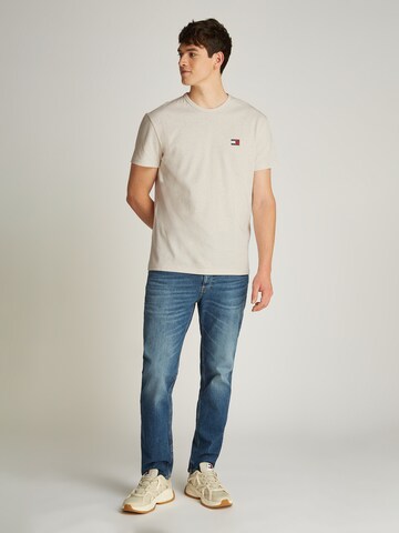 Tommy Jeans Tričko – béžová