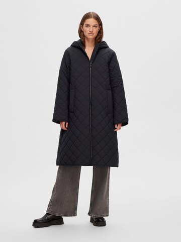 Manteau d’hiver 'Nory' SELECTED FEMME en noir : devant