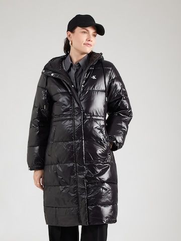 Calvin Klein Jeans Übergangsmantel in Schwarz: Vorderseite