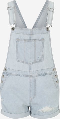 Tally Weijl Regular Dungaree jeans in Blue: front