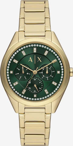 ARMANI EXCHANGE Uhr in Gold: predná strana