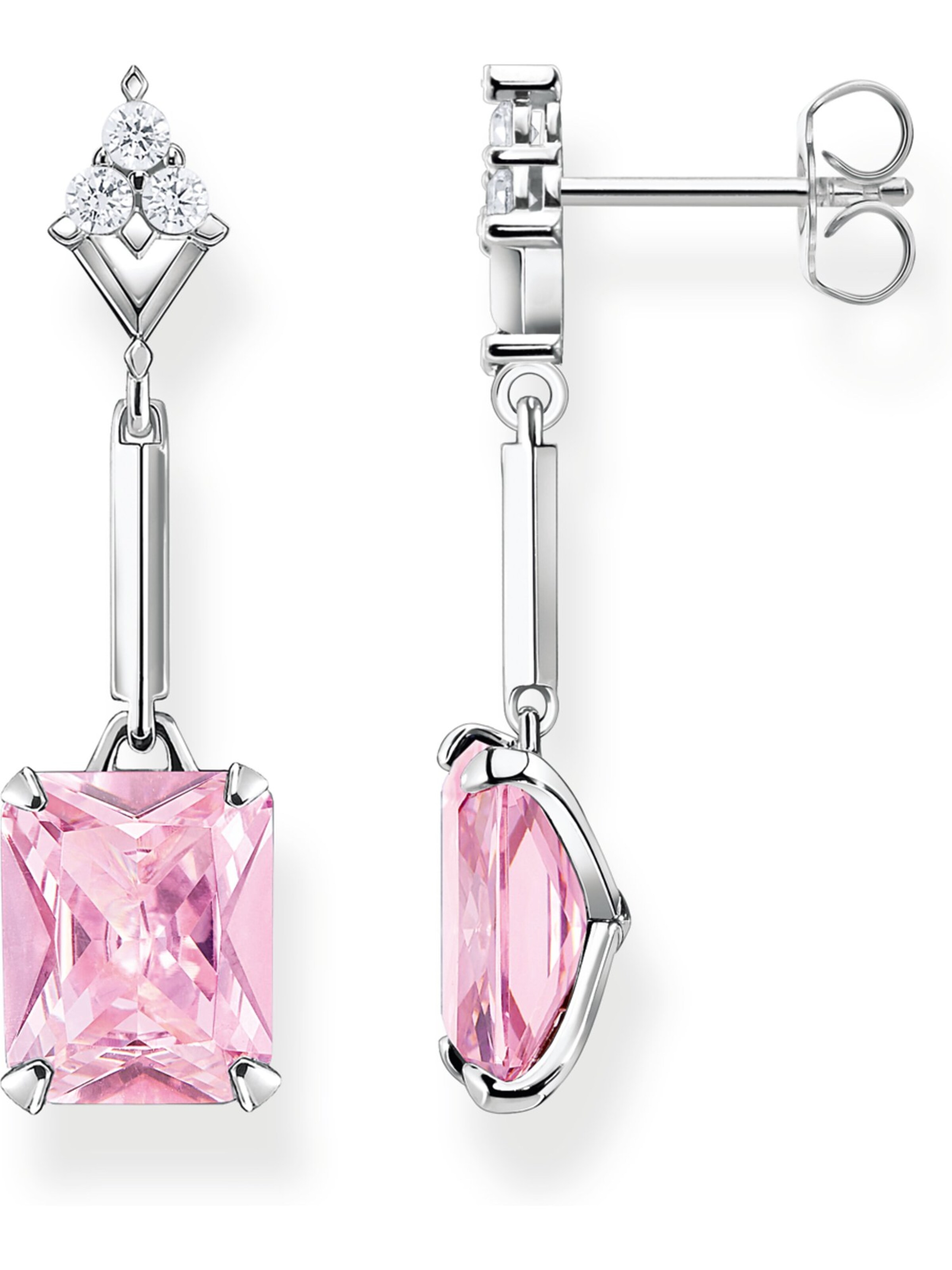 Thomas Sabo Ohrringe in Silber: Vorderseite