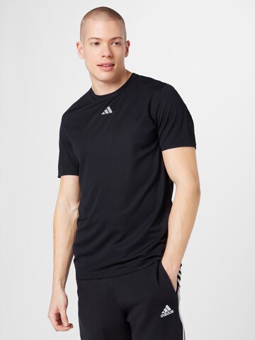 Tricou funcțional 'X-City Cooler' de la ADIDAS PERFORMANCE pe negru: față