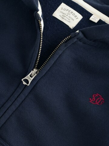Superdry Sweatjacke in Blau