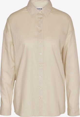 Camicia da donna 'Moya' di Noisy may in beige: frontale