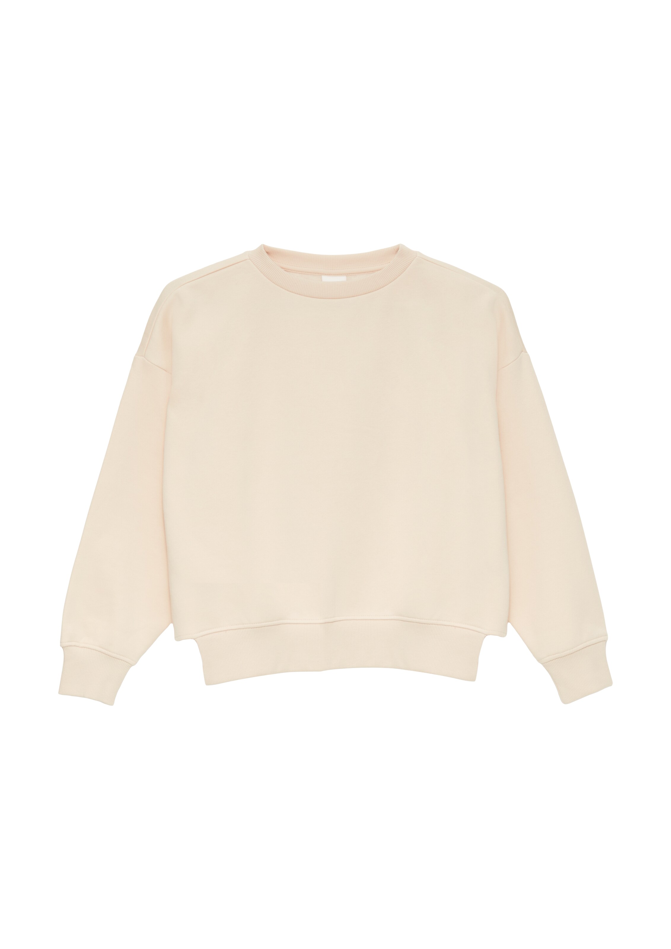 s.Oliver Sweatshirt in Beige: Vorderseite