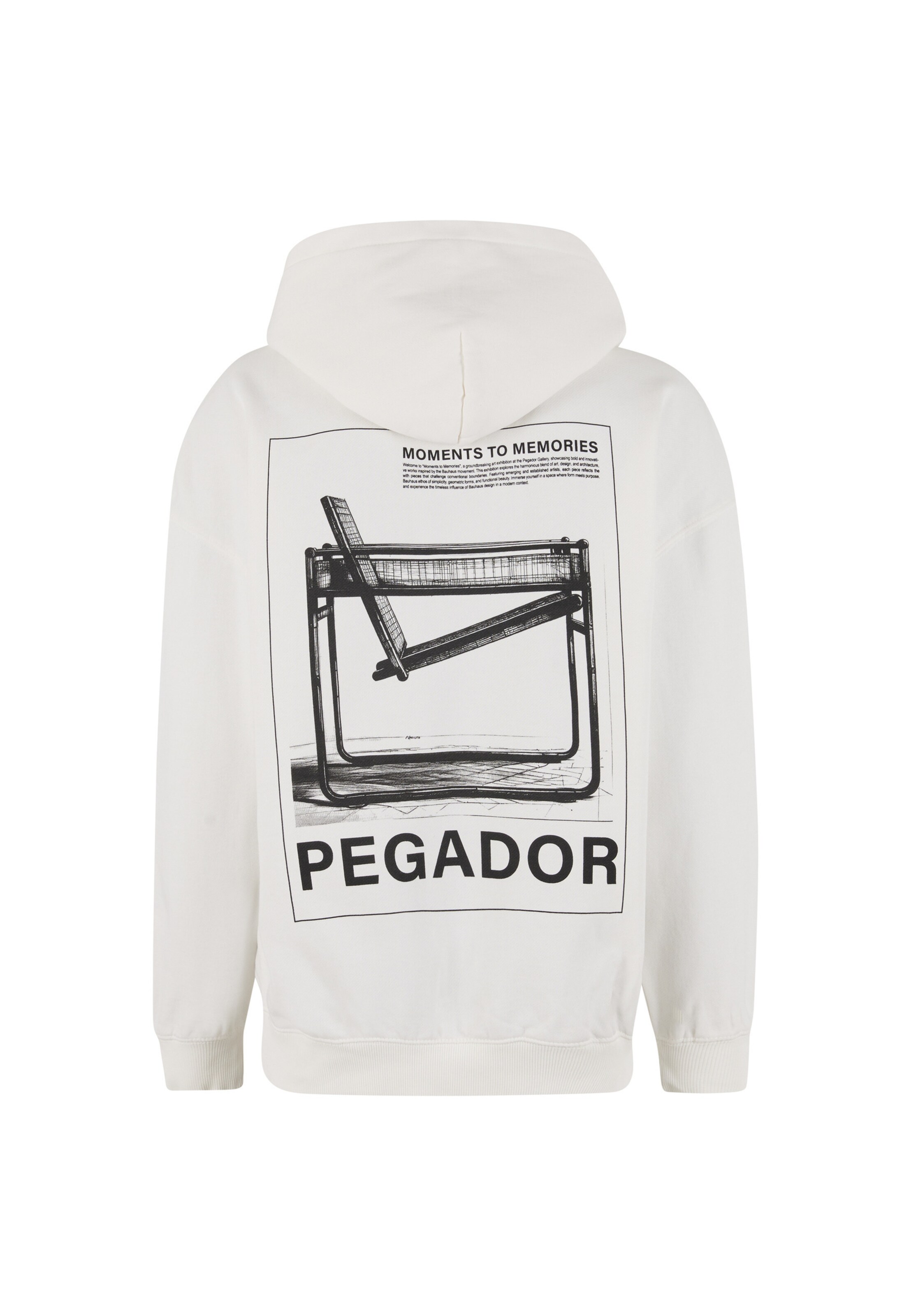 Pegador Sweatshirt 'Malmedy' in Wit