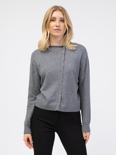 BROKE + SCHÖN Knit Cardigan in Grey, Item view
