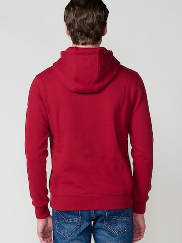 KOROSHI - Sweatshirt em vermelho