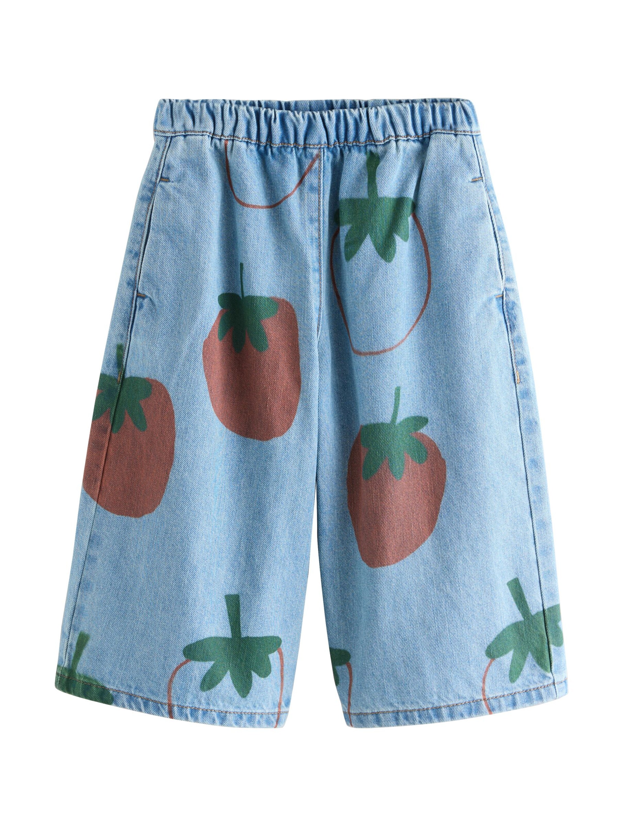 Next Wide Leg Jeans in Blau: Vorderseite