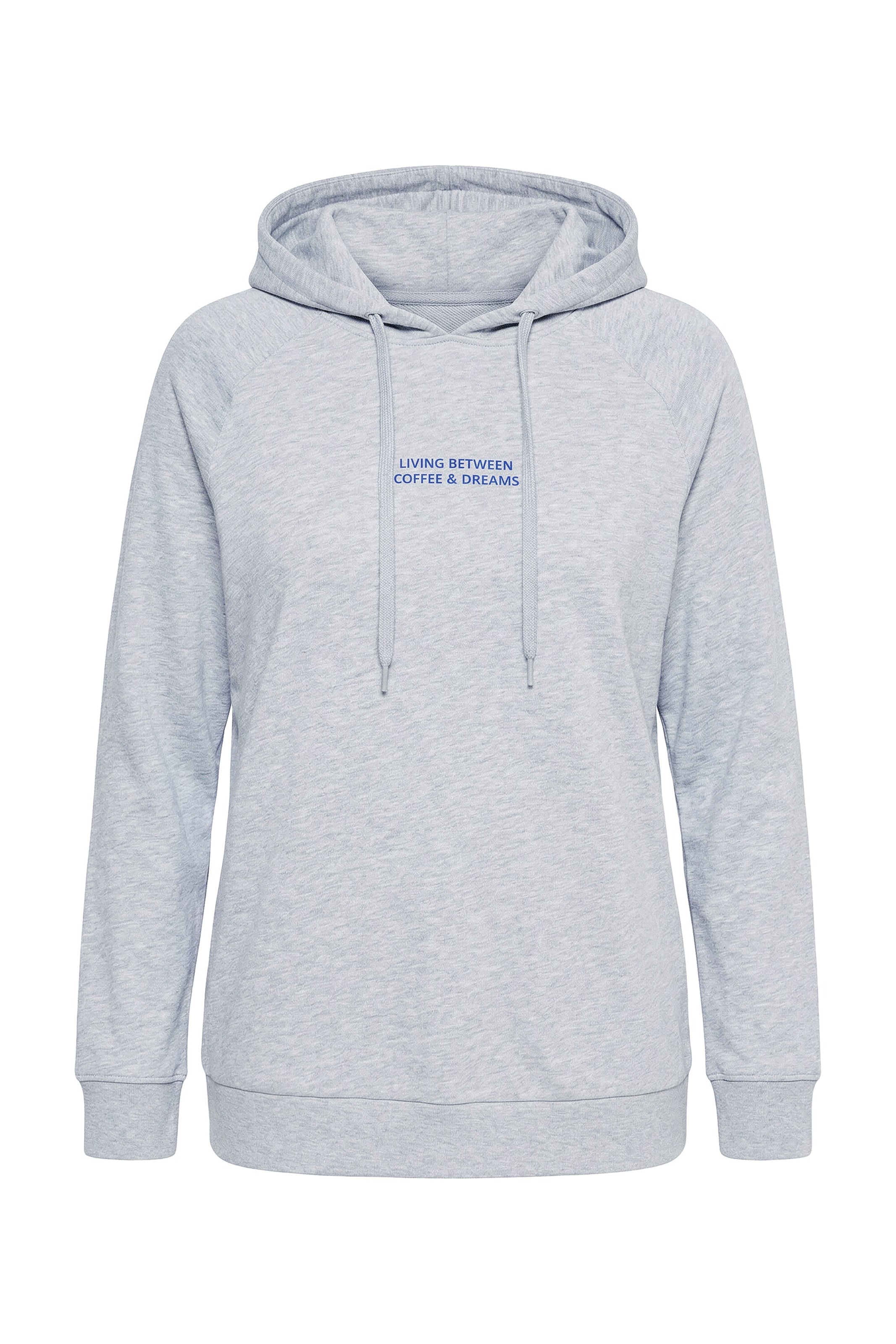 Ulla Popken Sweatshirt in M-L in Blue / Light grey / Black, Item view