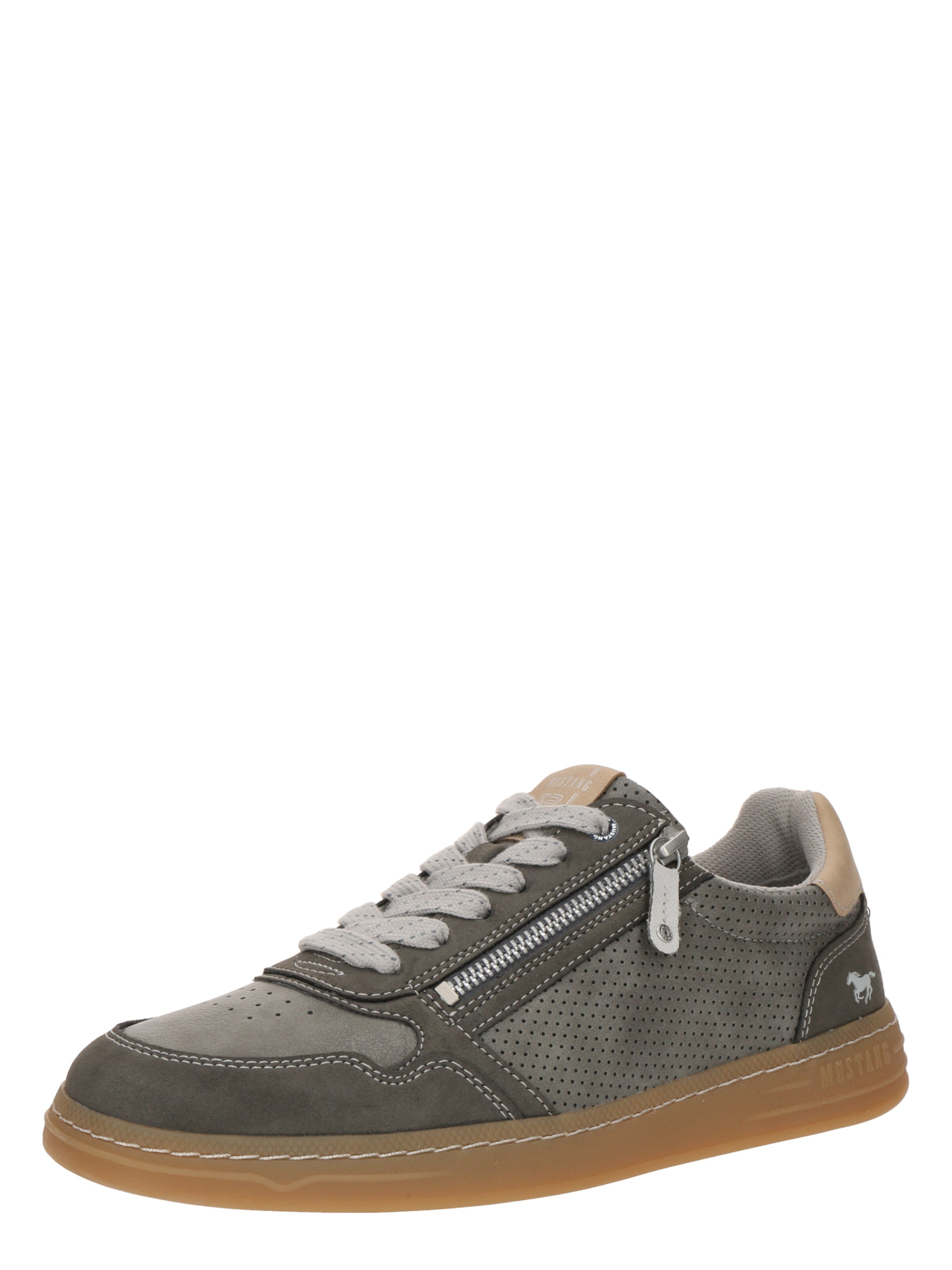 MUSTANG Platform trainers in Grey: front