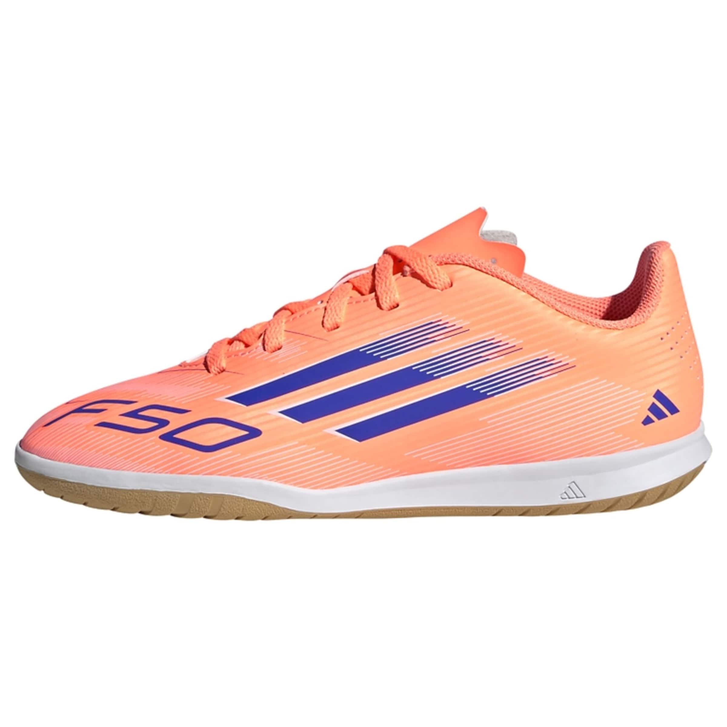 ADIDAS PERFORMANCE Athletic Shoes 'F50 Club' in Orange: front