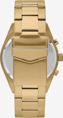 Maserati Analog Watch in Gold