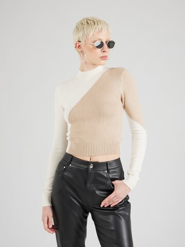 Tally Weijl Sweater in Beige: front