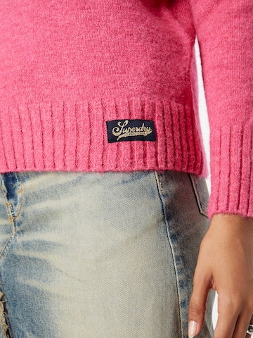 Pullover 'Essential' di Superdry in rosa