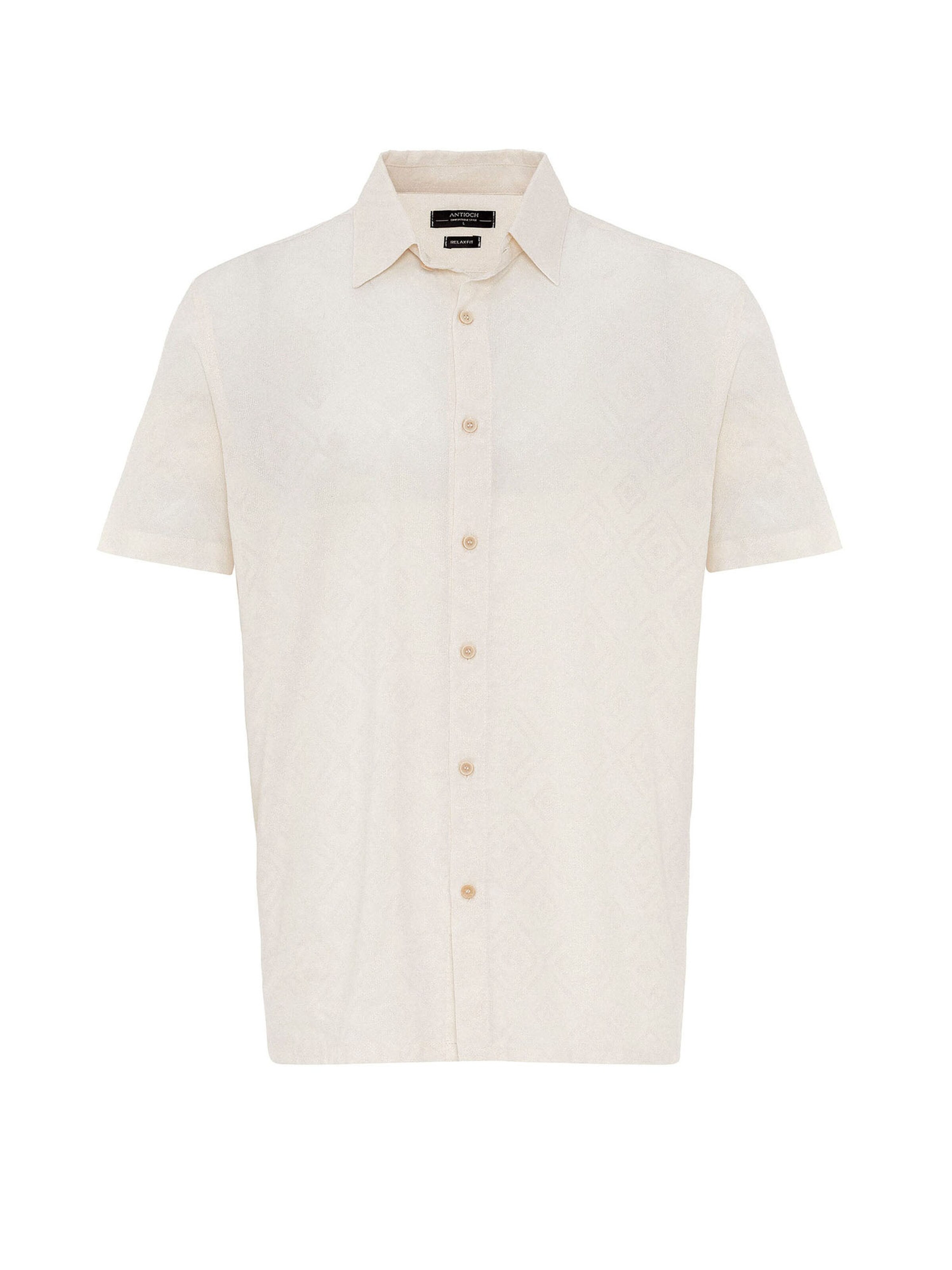 Antioch Regular Fit Hemd in Beige: Vorderseite