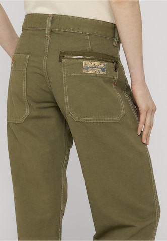 REPLAY Loosefit Jeans in Groen
