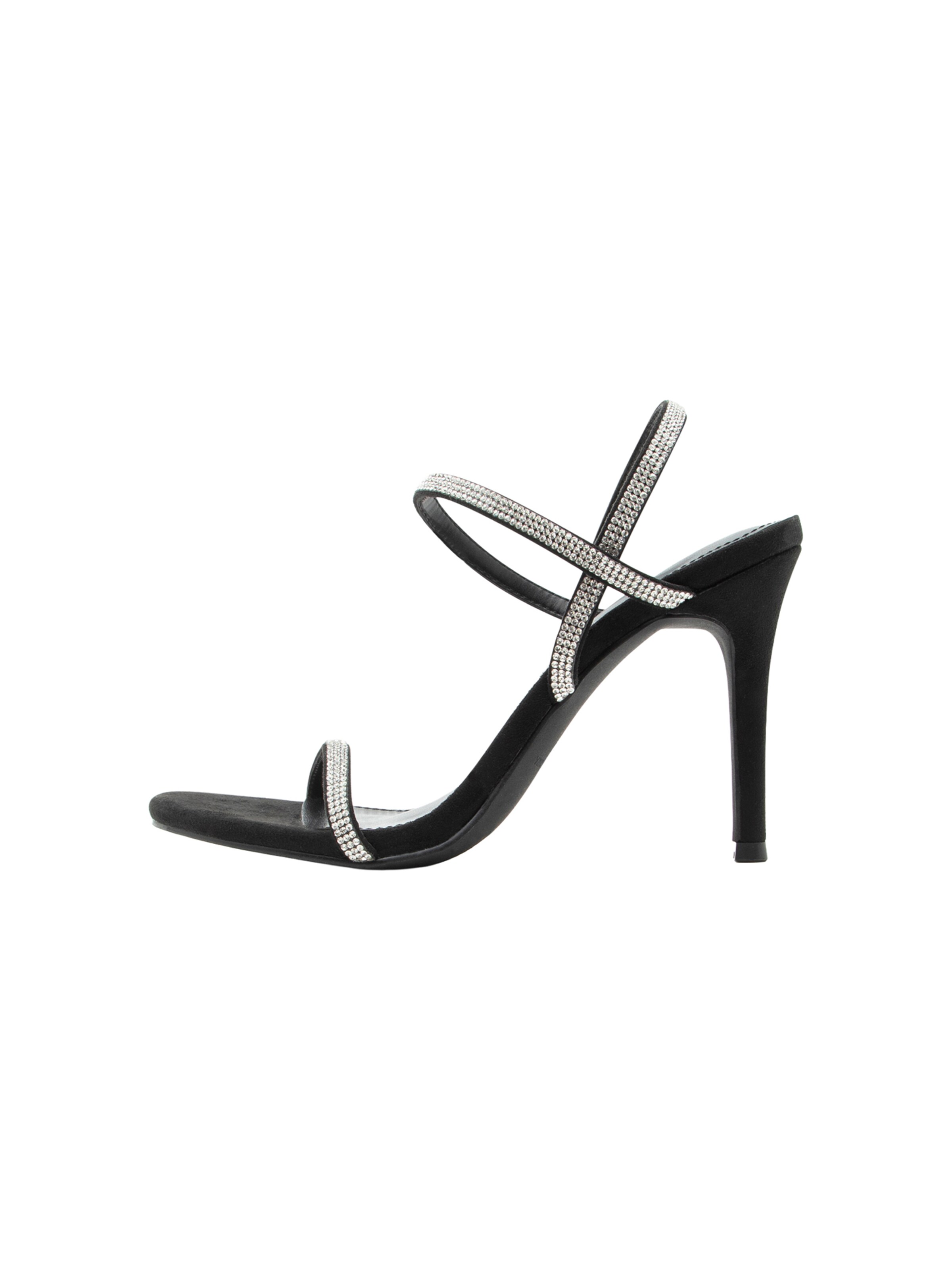 Sandalo 'Wise-R' di Madden Girl in nero: frontale