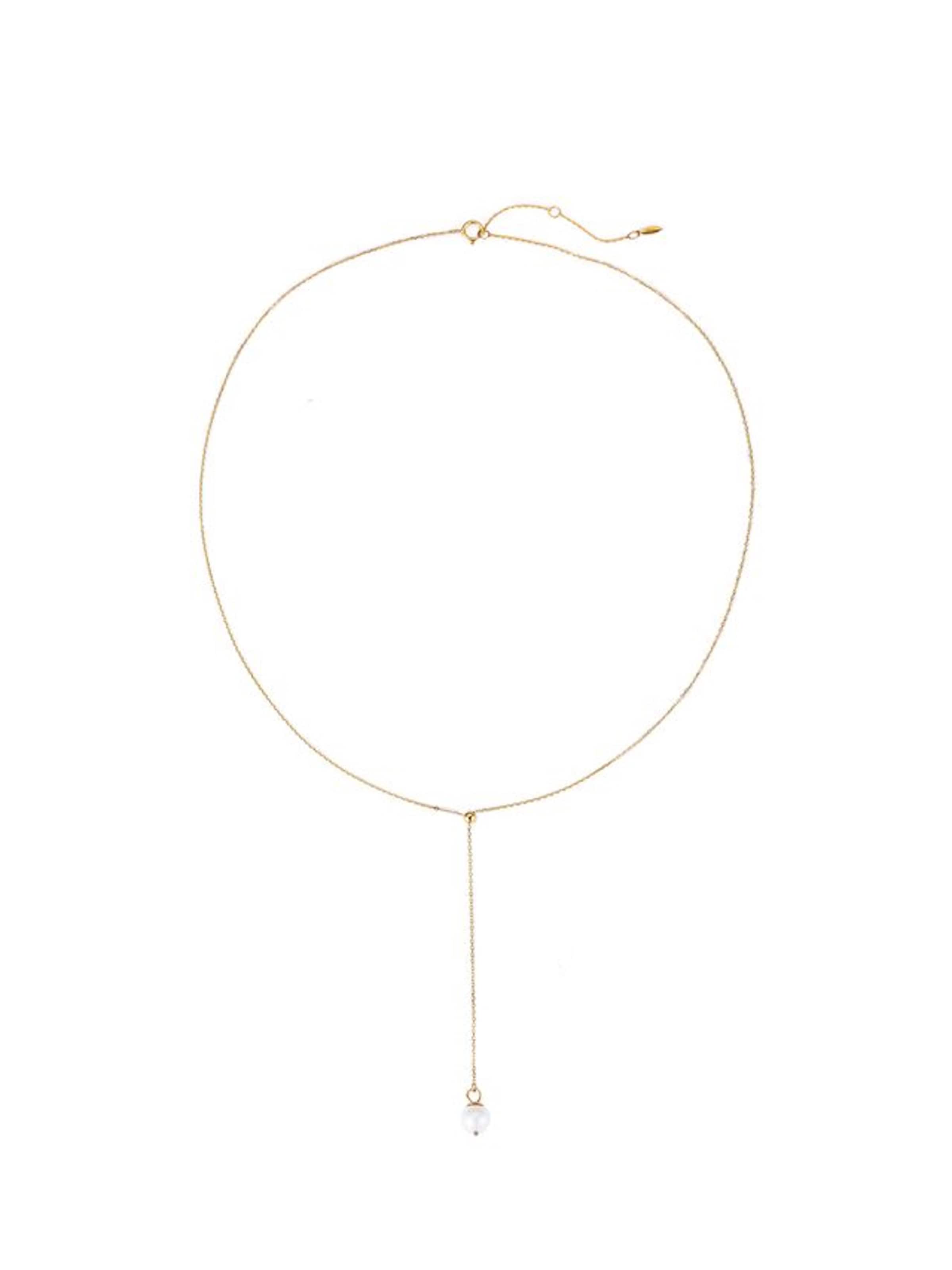 Dear Me Kette 'New Beginnings' in Gold: Vorderseite