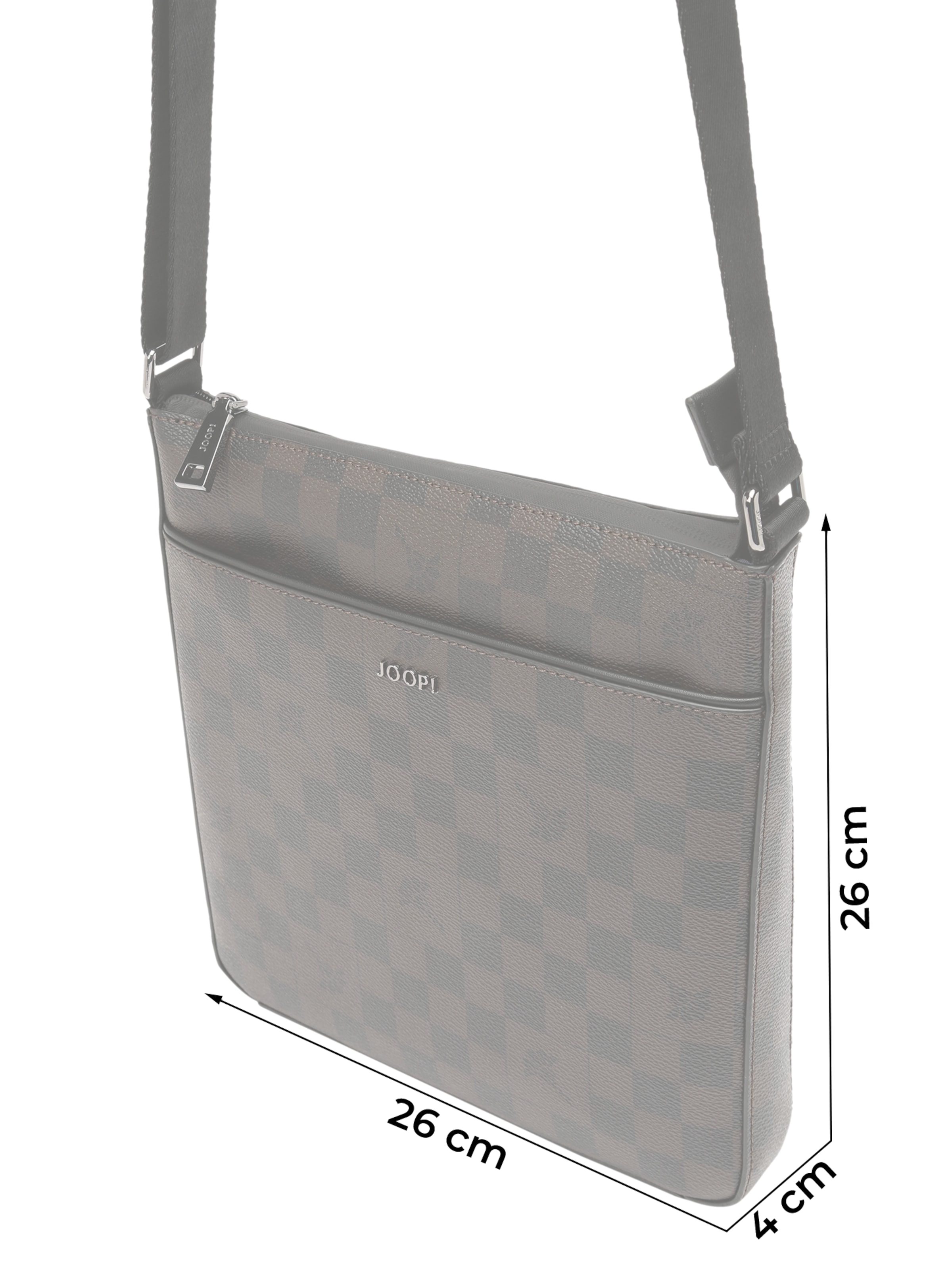 JOOP! Umhängetasche 'Piazza Milian' in Braun