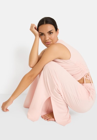 Wide leg Pantaloni di LSCN by LASCANA in rosa