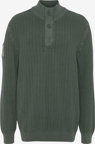 Man's World Sweater in Green: front