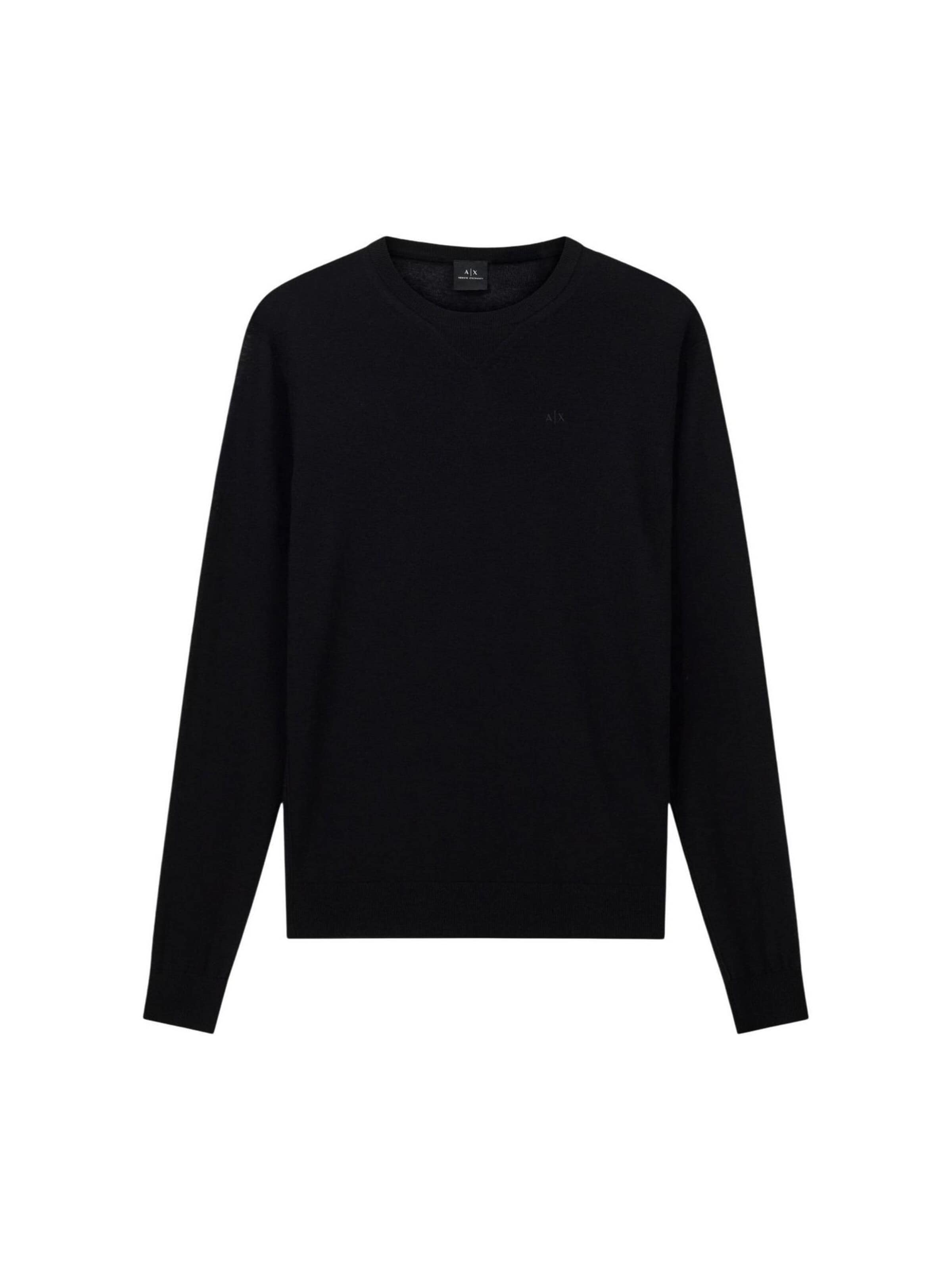 Pullover 'MAGLIA PULLOVER 8NZM3A ZM8AZ' di ARMANI EXCHANGE in nero: frontale